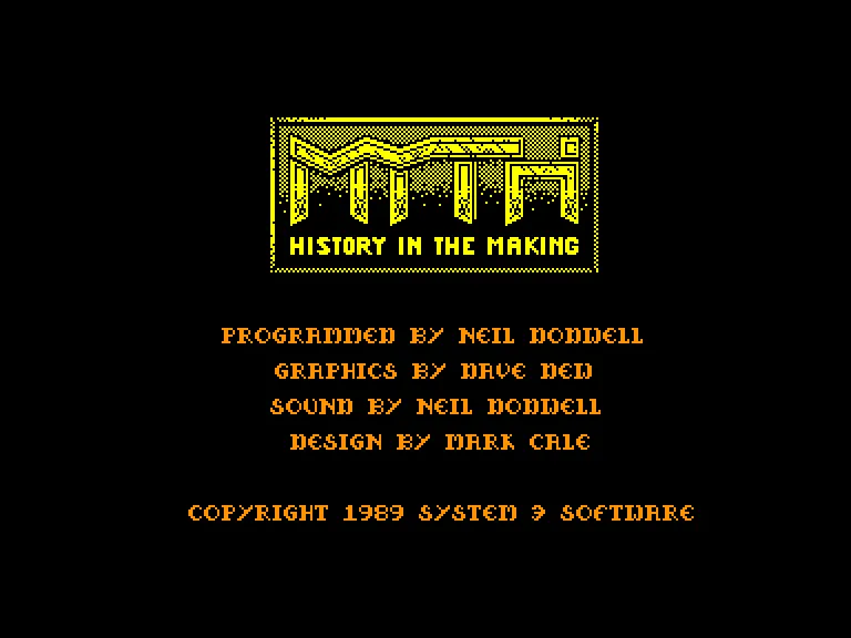 Myth: History in the Making screenshot