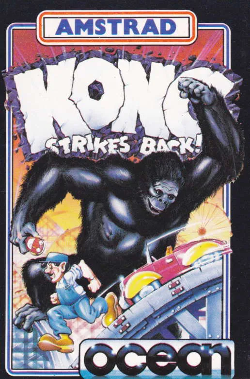 Kong Strikes Back! box art