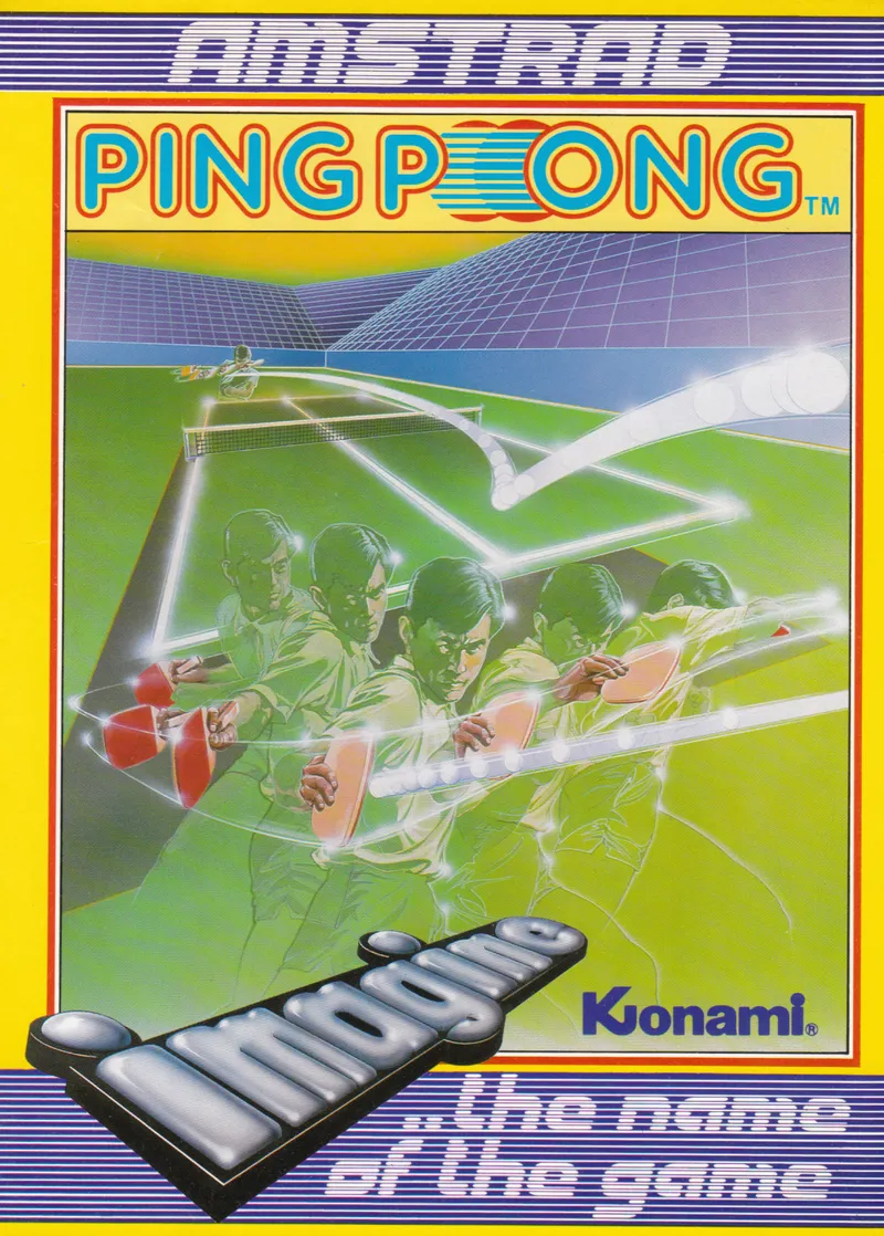 Konami's Ping Pong box art