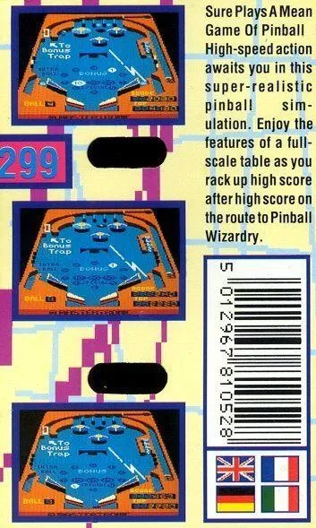 Pinball Power box back