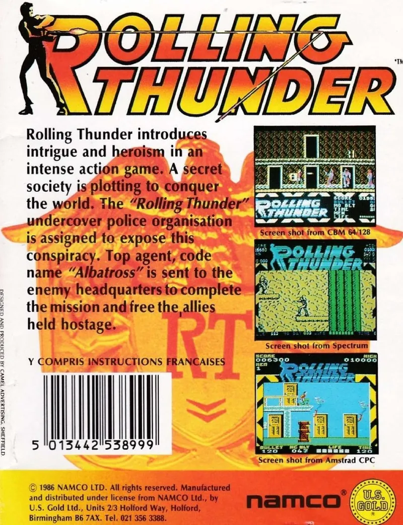 Rolling Thunder box back