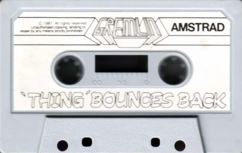 Thing Bounces Back cart