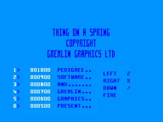 Thing on a Spring screenshot