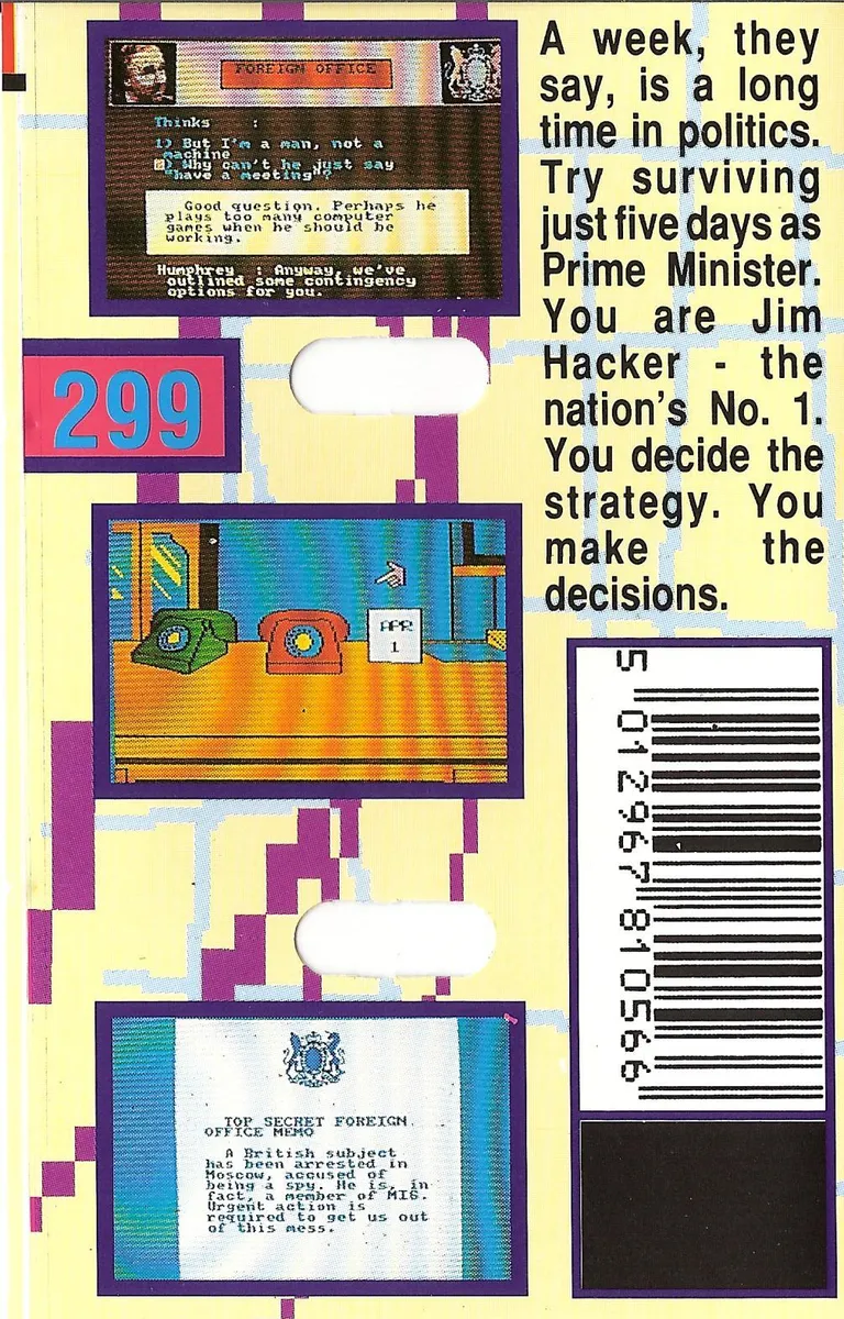 Yes, Prime Minister box back