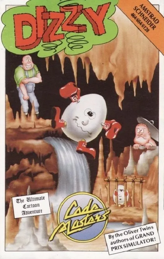 Dizzy: The Ultimate Cartoon Adventure box art