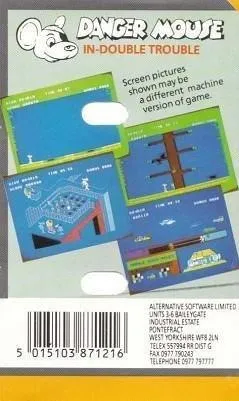 Danger Mouse in Double Trouble box back