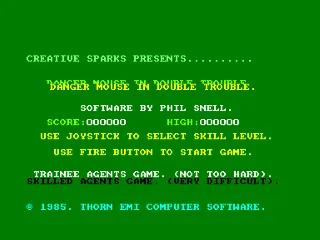 Danger Mouse in Double Trouble screenshot