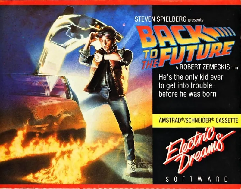 Back to the Future box art