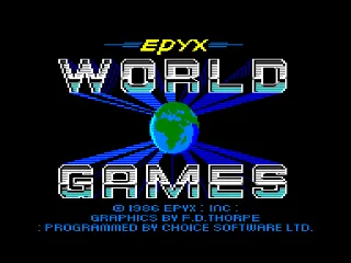 World Games screenshot
