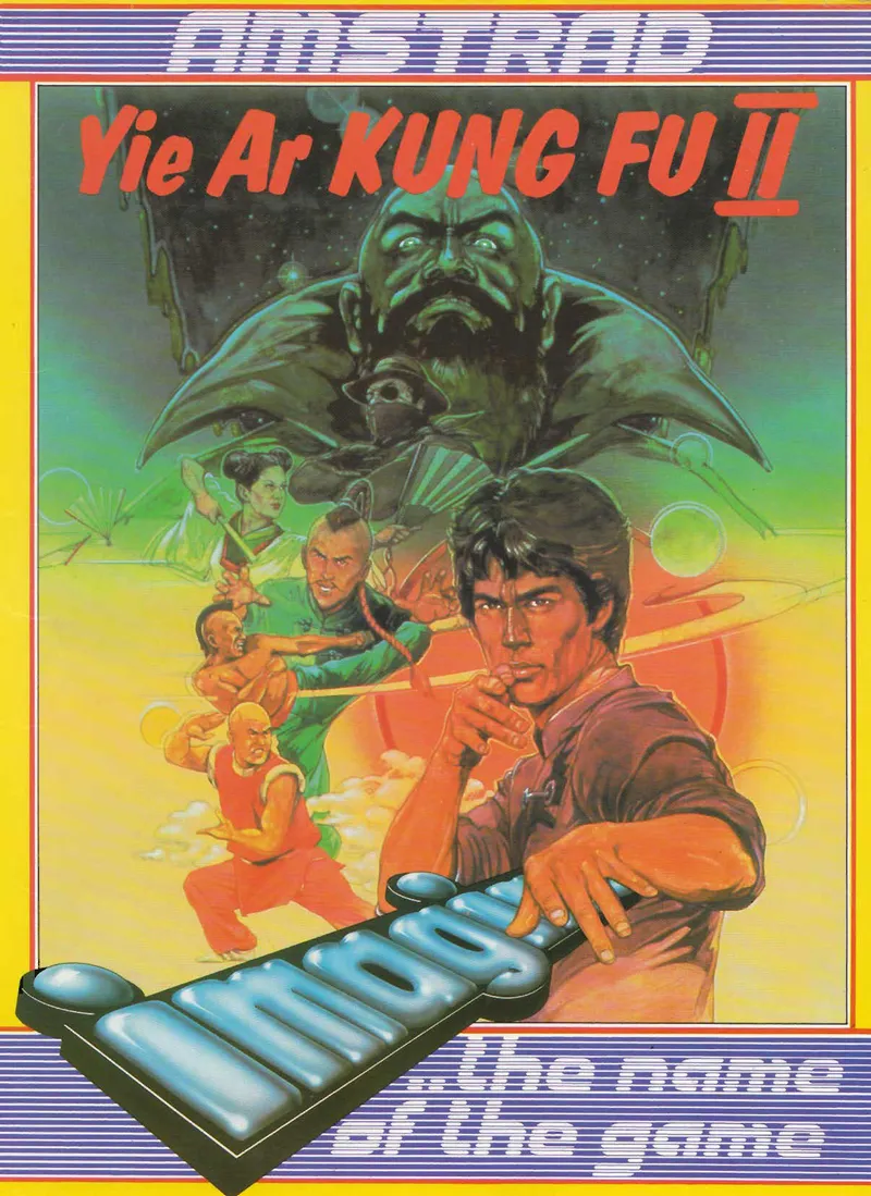 Yie Ar Kung-Fu II box art