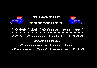 Yie Ar Kung-Fu II screenshot