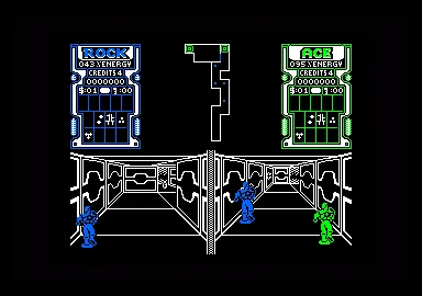Backdrop artwork for Xybots
