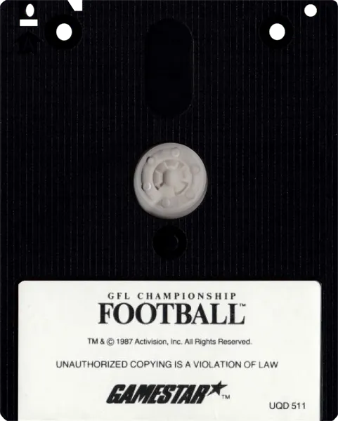 GFL Championship Football cart