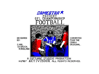GFL Championship Football screenshot