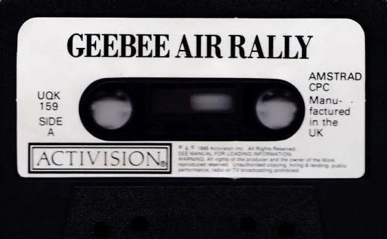 Gee Bee Air Rally cart