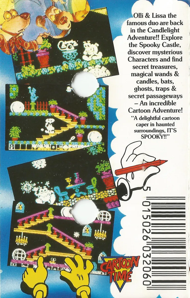 Olli & Lissa 3: The Candlelight Adventure box back