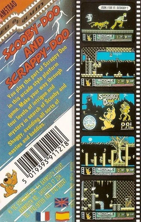 Scooby-Doo and Scrappy-Doo box back