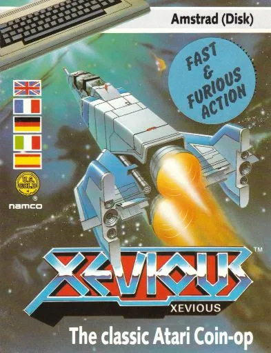 Xevious box art