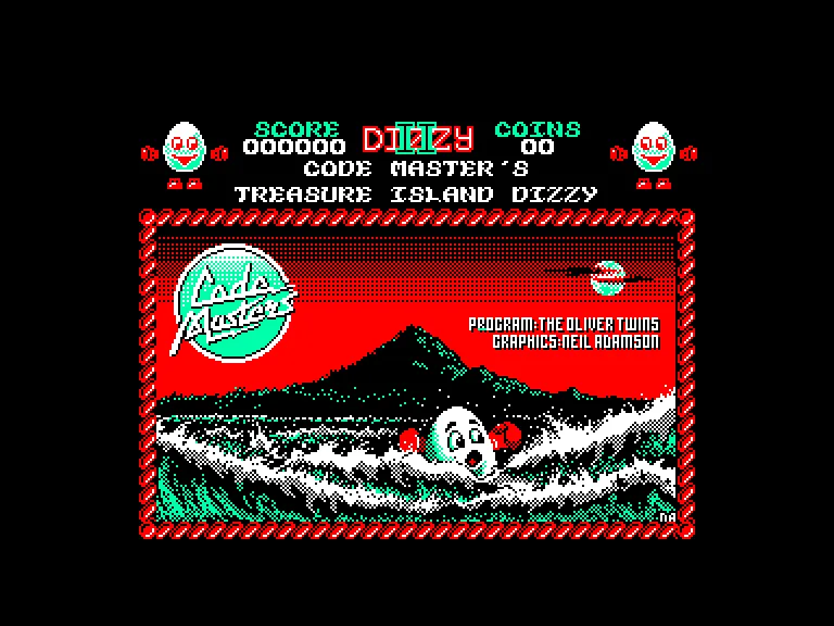 Dizzy II: Treasure Island Dizzy screenshot