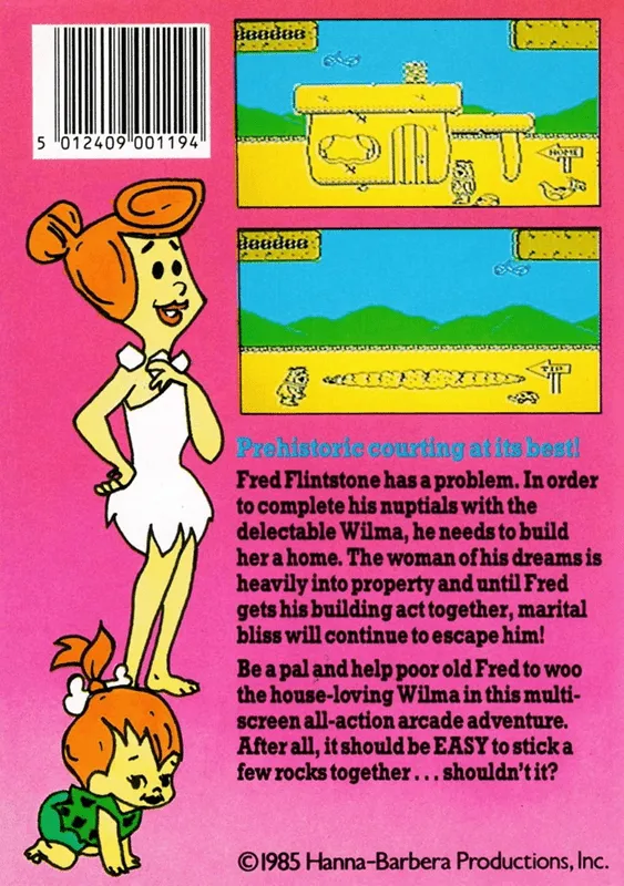 Yabba Dabba Doo! box back