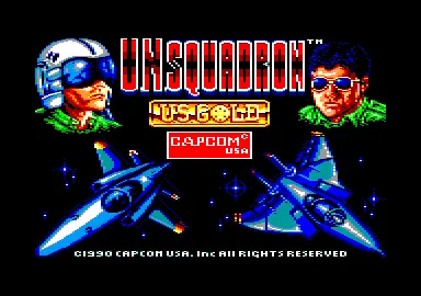 U.N. Squadron screenshot