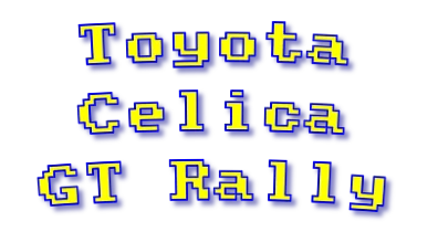 Toyota Celica GT Rally logo