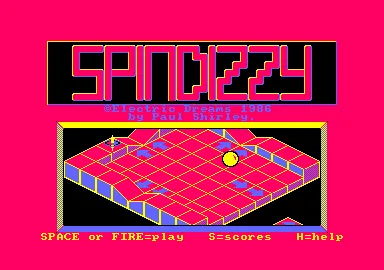 Spindizzy screenshot