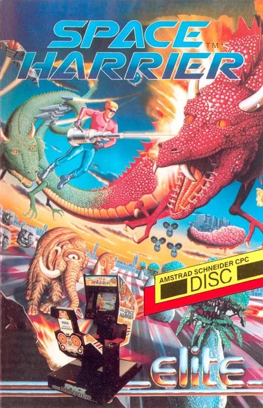 Space Harrier box art