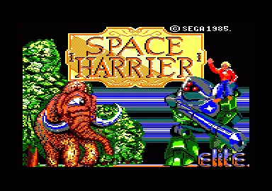Space Harrier screenshot