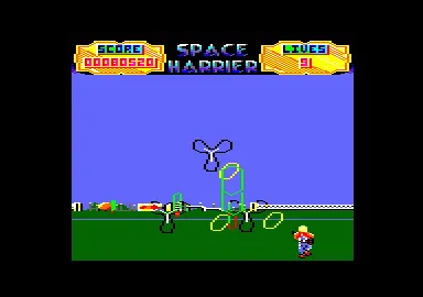Space Harrier screenshot