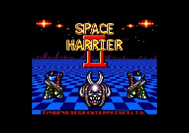 Space Harrier II screenshot