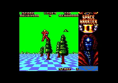 Space Harrier II screenshot
