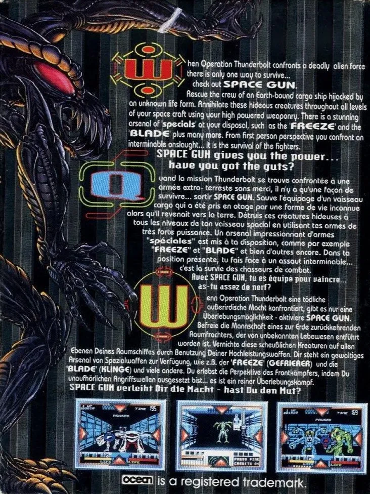 Space Gun box back