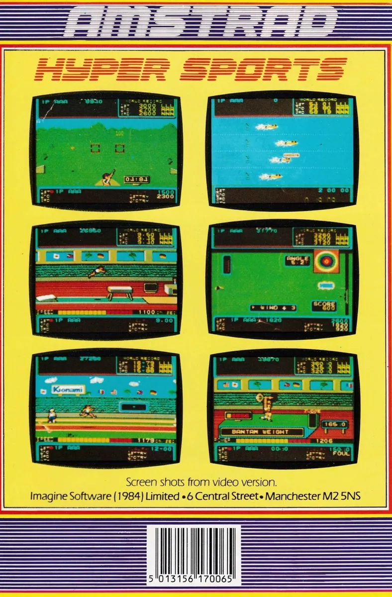 Hyper Sports box back