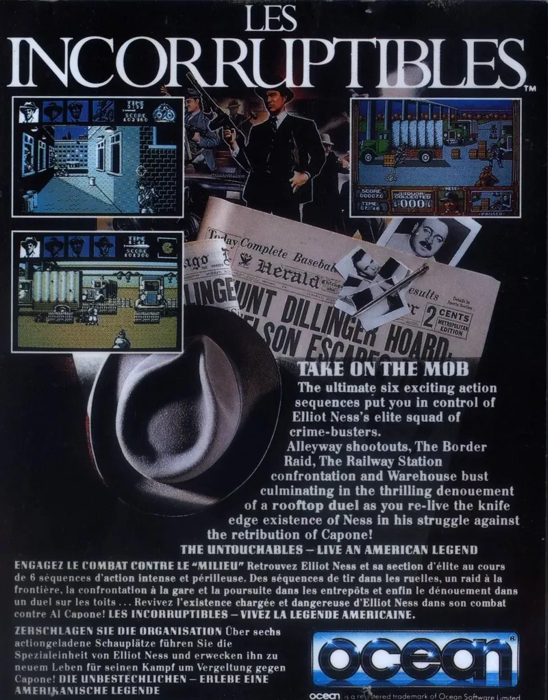 The Untouchables box back