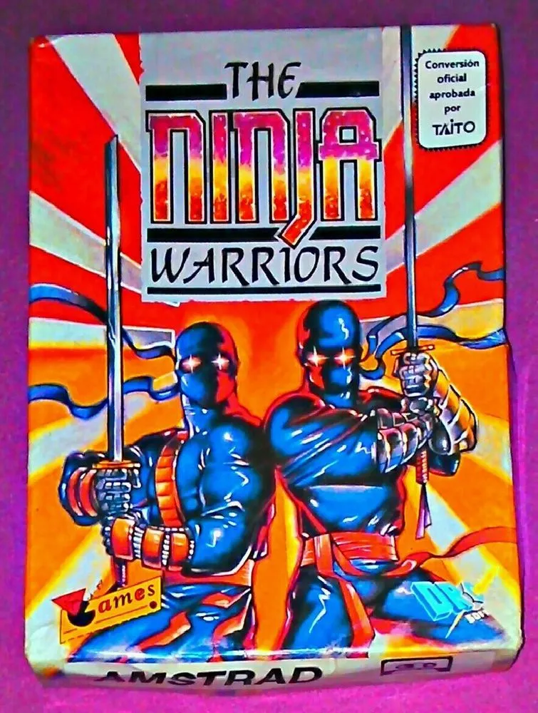 Ninja Warriors box art