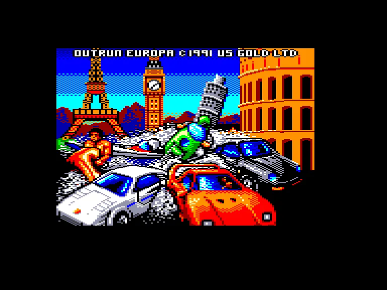 Out Run Europa screenshot
