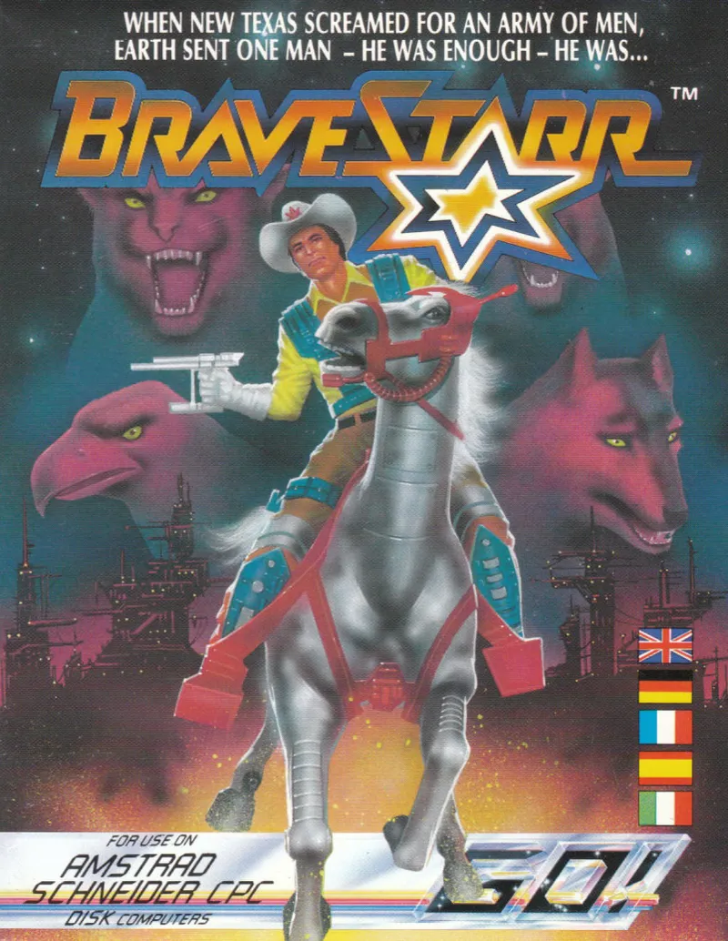 BraveStarr box art