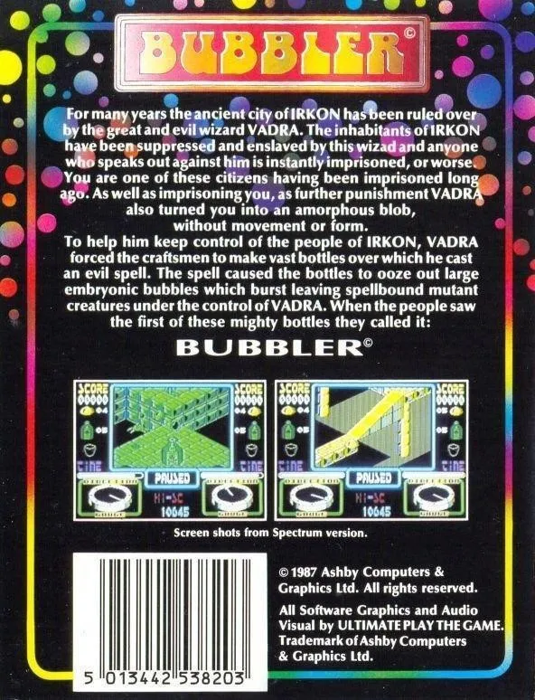 Bubbler box back