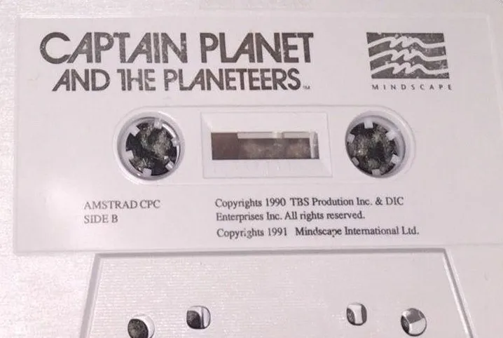 Captain Planet and the Planeteers cart