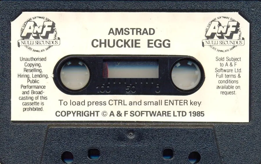 Chuckie Egg cart