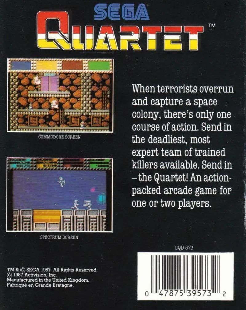 Quartet box back
