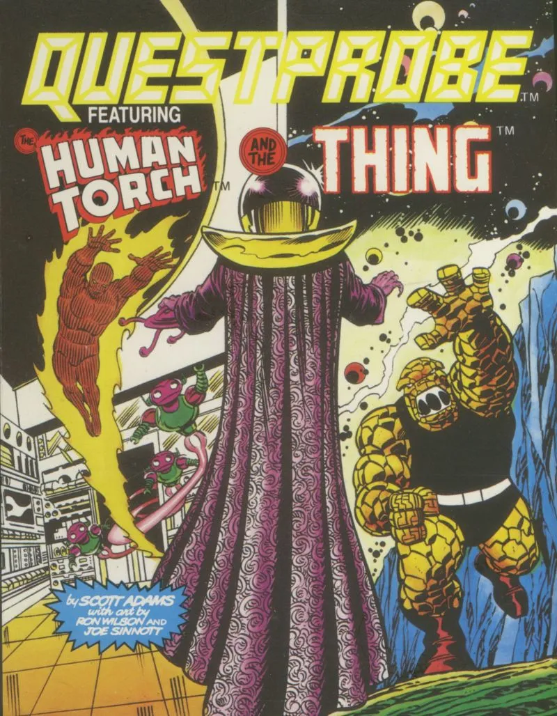 Questprobe 3: The Human Torch and The Thing box art