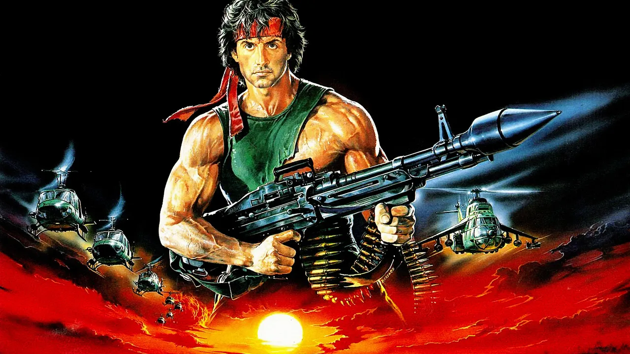 Backdrop artwork for Rambo: First Blood Part II