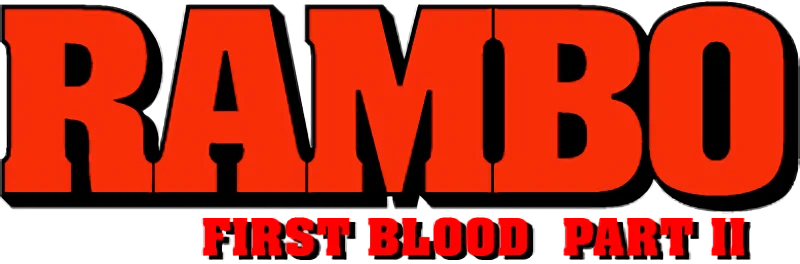 Rambo: First Blood Part II logo