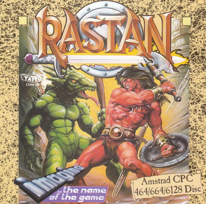 Rastan box art