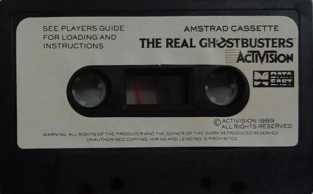 The Real Ghostbusters cart