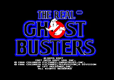 The Real Ghostbusters screenshot