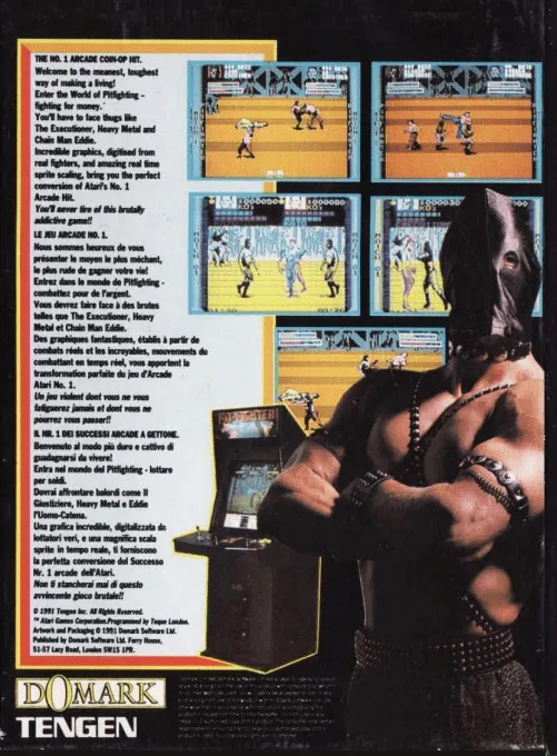 Pit-Fighter box back