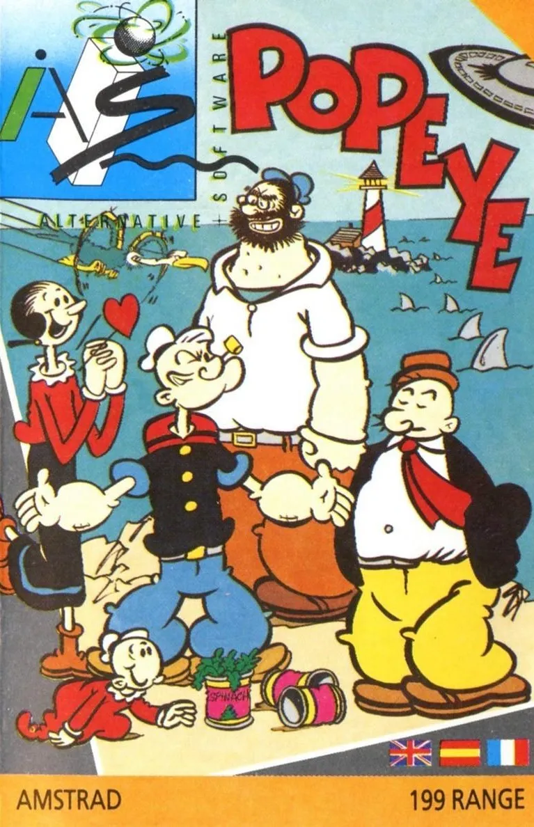 Popeye box art